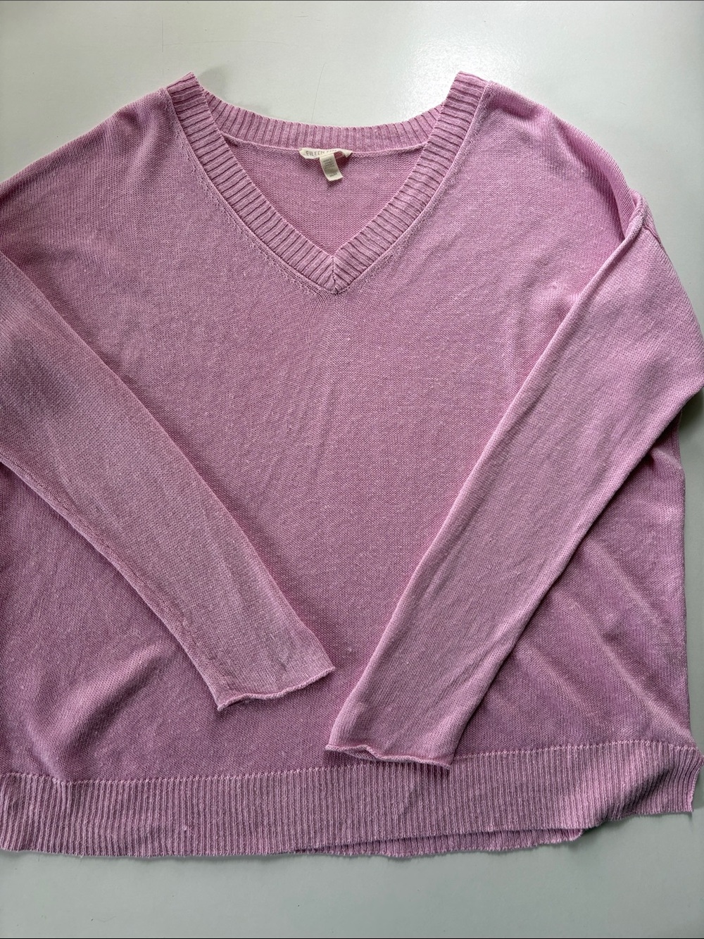 Eileen Fisher 100% Linen Sweater M